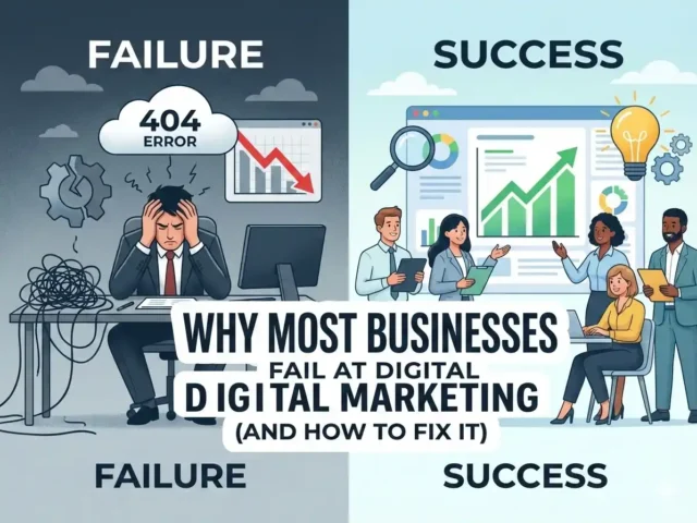 Why Most Businesses Fail at Digital Marketing (And How to Fix It)